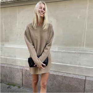 💫 Zara 100% Wool Dress Premium Capsule Collection